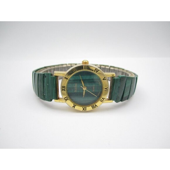 Vtg Women Select Time Quartz WR Analog 24mm Round Watch (H860) "New Battery" - Picture 6 of 9